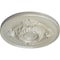 Ekena Millwork Monique Ceiling Medallion (Fits Canopies up to 3 3/4"), Hand-Painted Flash Blue, 13 3/4"OD x 1"P CM13MOFBS - alternate 2